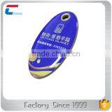 ISO14443A /ISO15693 /13.56MHZ Customized Design RFID NFC Key Tag Key Fob With Metal Edge thumbnail-2