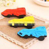 School Office Supply Reward 4x Simulated Cartoon Car Eraser thumbnail-3