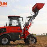 Everun Brand CE Approved Mini Front End Type 1.2 Ton Small Loader With Drum Folder thumbnail-3
