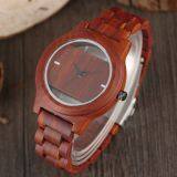 New Design Rose Wood Quartz Movement Wood Watches thumbnail-2