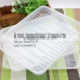 Eco-friendly Plastic Disposable Food Carry Tray/ Supermarket Food Display Tray thumbnail-1