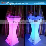 High Bar Cocktail Table Cloth for Wedding Led Bar Table Long Bar Table thumbnail-2
