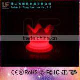 Foshan Furniture Modern Decoration Outdoor Colorful LED Flower Pot Furniture/Llluminated LED Plastic High Planters thumbnail-5