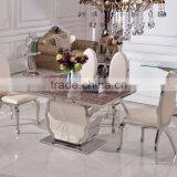 TH385 Dining Room Furniture Popular Marble Dining Table thumbnail-1