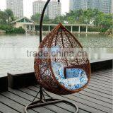 Stylish Garden Furniture PE Rattan Garden Furniture Hanging Egg Chair thumbnail-1
