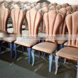 Hotel Chair Dining Chair With Golden PU Cover thumbnail-6