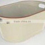 Enamel Home Ice Basin Ice Tray Metal Ice Bucket thumbnail-1