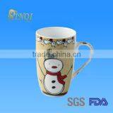 13oz Promotional Bulk Wholesale Ceramic Cheap Christmas Mugs thumbnail-1