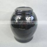 European Style Cremation Urn Made of Ceramic With Gloss for Bone Ashes thumbnail-1