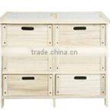 Very Useful Wood Cabinet With Wheels thumbnail-1