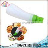 NBRSC Kitchen Silicone Honey Oil Bottle With Brush Applicator Cooking Baking Pancake BBQ Tools thumbnail-2