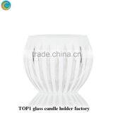 Mercury Glass Votive Holder With Sacred Hearts thumbnail-4