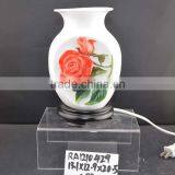 Hand Painted Vase Shape Ceramic Table Lamp for Home Decoration thumbnail-1