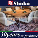 Simple Design Metal Upholstered PU Dining Chair N6261 thumbnail-1