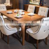 Kitchen Quality Wood Dining Set Table With 6 Chairs L A-33 thumbnail-1