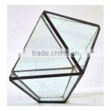 Truncated Zigzag 2 Sizes Geometric Flower Glass Terrarium thumbnail-3