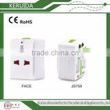Female to Male Electrical Europe Plug Adapter thumbnail-1