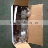 3 Section Wood Handle Aluminum Shipment in Time Manual Burger Patty Maker thumbnail-2