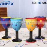 2OZ Handpaint Wine Glass