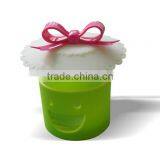 Cute Bowknot Shaped Silicone Watertight Cup Lids Mug Lid Cover Lids thumbnail-6