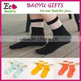 Candy Color Young Girls Socks Cheap Women Socks Wholesale