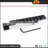 D0027 Aluminum Alloy 21mm Flashlight Scope Mount Weaver Rail thumbnail-1