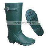 men's outdoor wellington boots with adjustable strap steel shank