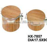 Bamboo Storage Pot thumbnail-1