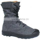 Cheap Grey Military Boots thumbnail-1