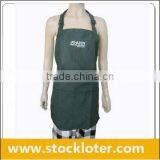 110909 Bottom Price Clearance Stock Cheap Green Polyester Kitchen Cooking Apron Stocklot , China Stocklots thumbnail-1