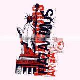 God Bless American Eagle Heat Transfer Sticker Custom T-shirt Printing Wholesale thumbnail-6