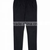 Custom 100% Black Straight Leg Smart Joggers Looser Fit Sweater Pants With Double Pocket Sides For Men Wholesale thumbnail-3