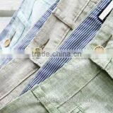 Hot 100% Cotton Cheap Light Color Casual Half Pants for Men thumbnail-6