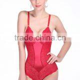 Transparent Seamless Lace Slim Body Shaper Suit for Women thumbnail-1