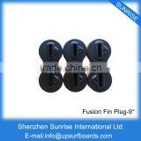 9Degree FCS Fusion Black Plastic Surf Board Fin Box thumbnail-1