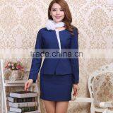 New Style Sweet Womens Plus Size Western-style Cothes Long- Sleeve Slim Suits Hotel Work Uniforms thumbnail-4