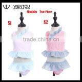 Monogrammed Blank Seersucker Swimsuits thumbnail-6