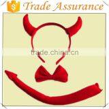 OEM Factory Halloween Red Devil OX Horn Headband Sets thumbnail-1