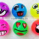 Flashing TPR Bounce Ball Skip Ball Rubber Bounce Ball Emoji Ball thumbnail-1