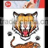 Mini Kid Color Temporary Tattoo Safari Child Tattoo Safe Non-toxic Tattoos thumbnail-1