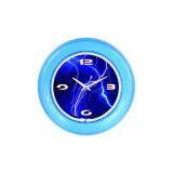Sell Wall Clock With Neon Light thumbnail-1