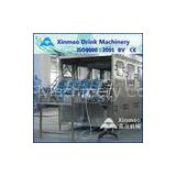 2 - 10 Heads 5 Gallon Water Filling Machine , PLC Washing Filling Capping System