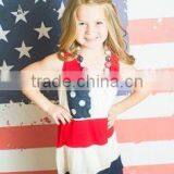 Wholesale 100% Cotton Sundress Boutique Pageant Party Dress Designs for Young Girls Dresses