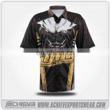 Motorcycle Race Casual Novelty Clothes Solid Men Polo Shirt thumbnail-4