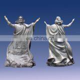 hot selling resin unpainted jesus figurine for home decoration