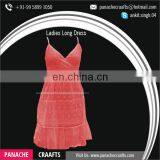 Long Frock Style Ladies Casual Long Dresses thumbnail-4