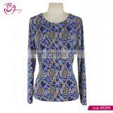 Fashion Designer One Piece Women Digital Printing Blouse