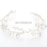 Amelie Wedding Hair Accessory Bridal Hair Vine Pearl Cluster Headpieces Wedding Hair Halo Bridal Jewelry Baby's Breath Headband thumbnail-5