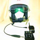 Helmets for Internal Cabin Calls Talk Helmet Helicopter and Fixed-wing Helmet Aviation Call System Motorcycle Accessory Helmet thumbnail-2