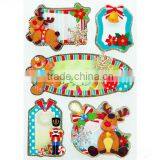 Christmas Gift Tags Foil Sticker Festive Gift Tags